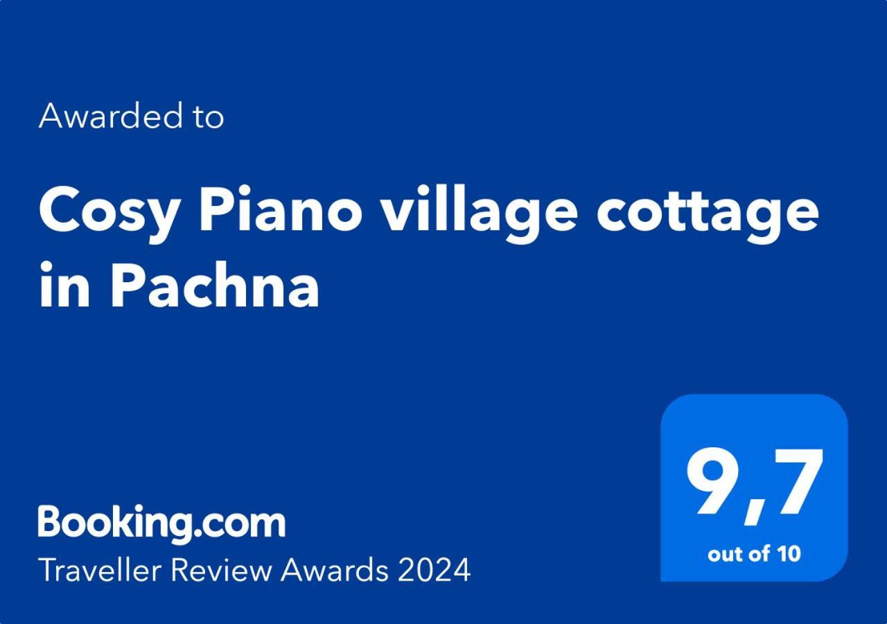 Cosy Piano Village Cottage In Pachna 利马索尔 外观 照片